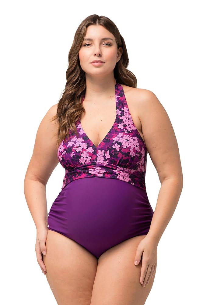 Ulla Popken Womenswear Plus Size Curvy Bellieva Maternity